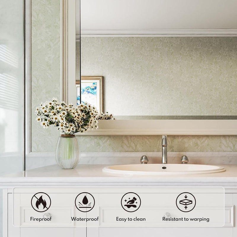 Lovdeco Carrara White Marble Pencil Liner Tile Polished, Edge Trim Molding for Shower and Backsplash, Bullnose Tile Trim 6/5" X 12", 10 Pcs/Box - Image 5